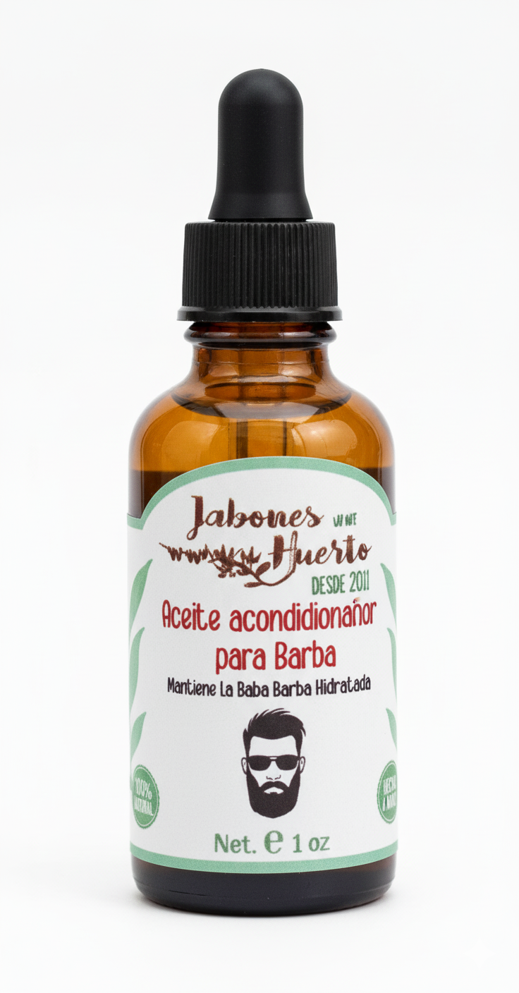 Aceite acondicionador de barba