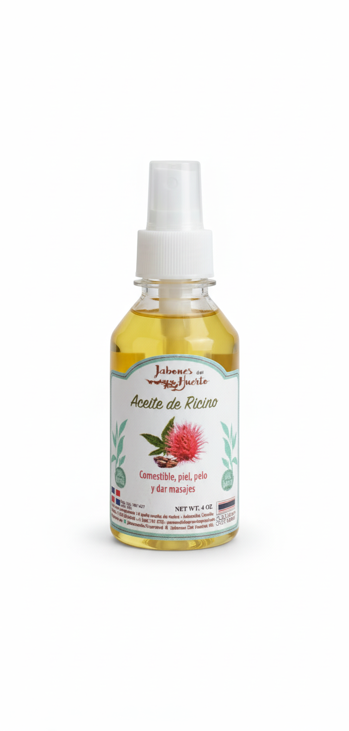 Aceite de ricino o castor