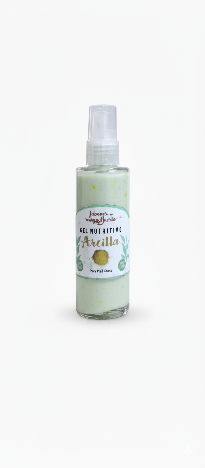 Crema de arcilla y pepino