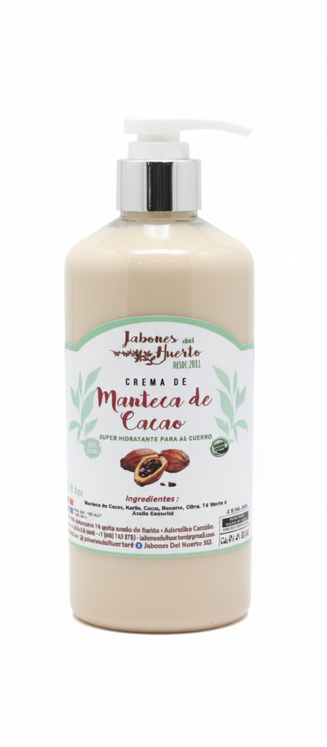 Crema manteca de cacao