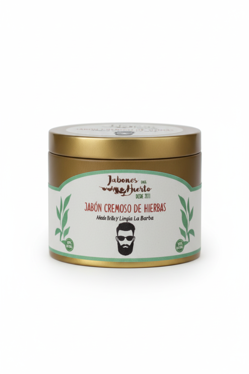 Jabón cremoso para afeitar